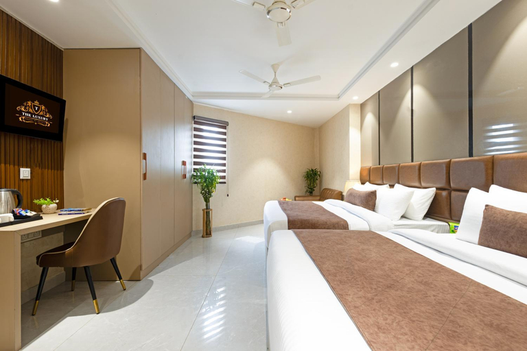 Bedroom 2, Hotel Aero Stay Residency Delhi Airport, Delhi
