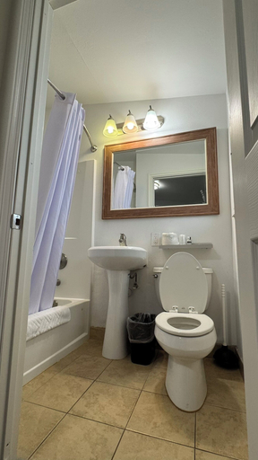 Bathroom 3, Golden Kent Motel, King