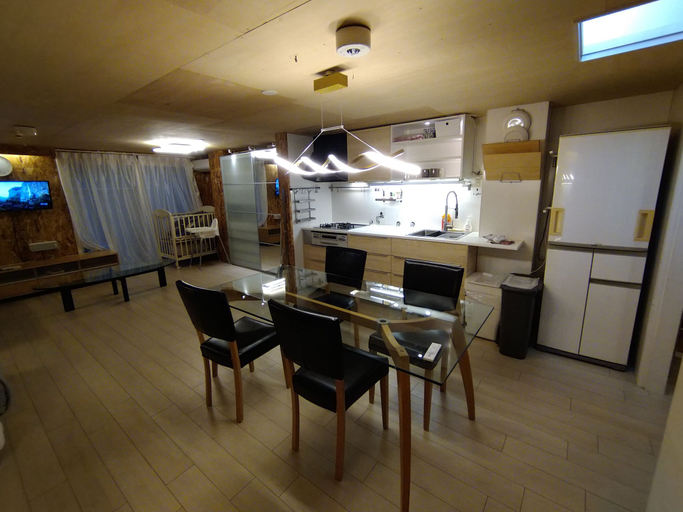 Private kitchen 5, Rapyuta monthly apartment, Kyoto