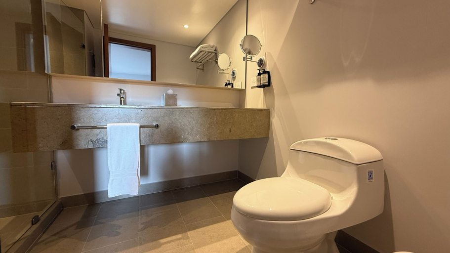 Bathroom, Estelar Apartamentos Bogotá - La Fontana, Santafé de Bogotá