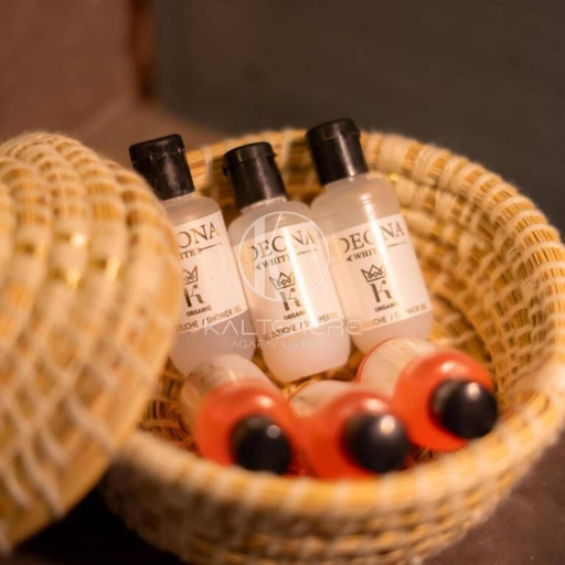Bathroom amenities, Kal Tenere Luxury Camp, Marrakech