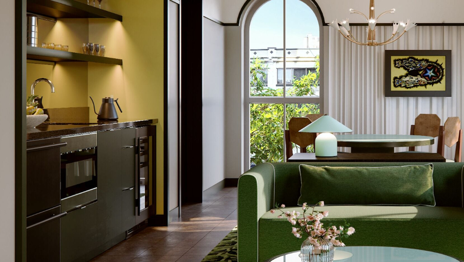 Living area 5, The Warbler, Orleans