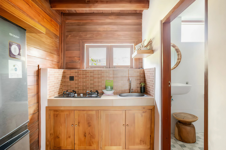Private kitchen, Bacana Bungalows, Badung