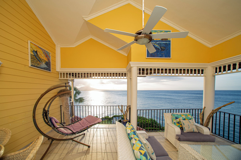 Terrace/patio 4, Stylish 3BR Penthouse Ocean Views, Sosúa Center, Sosua
