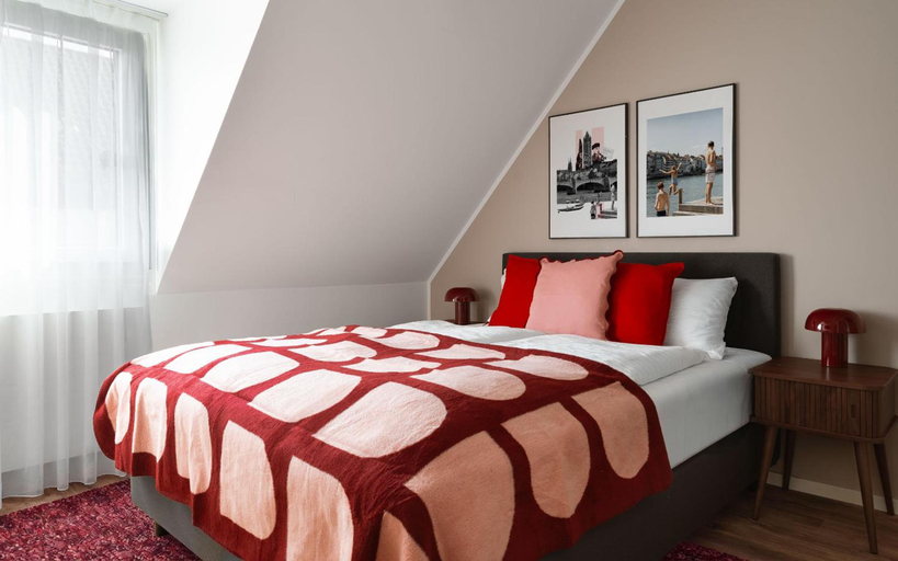 Bedroom 2, Limehome Basel Münzgasse, Basel