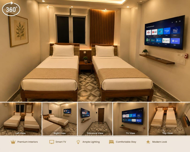 Bedroom 2, HOTEL GILL TOWER, Hanumangarh