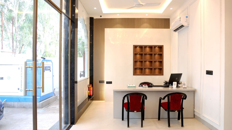 Lobby 4, Hotel Radha Krishnam, Mathura