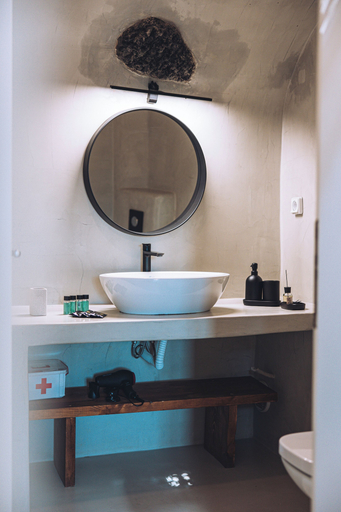 Bathroom 2, Agave Cave Studios, South Aegean