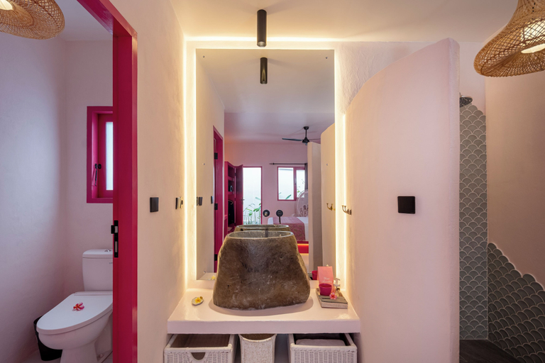 Bathroom 3, PinkGlamour Gili Air – for Cool Adults Only, Lombok