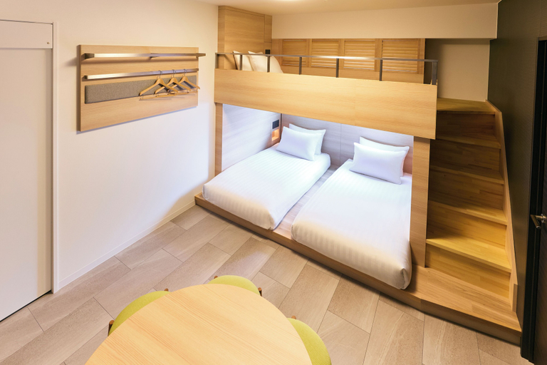 Bedroom 5, karaksa hotel Osaka Namba, Osaka