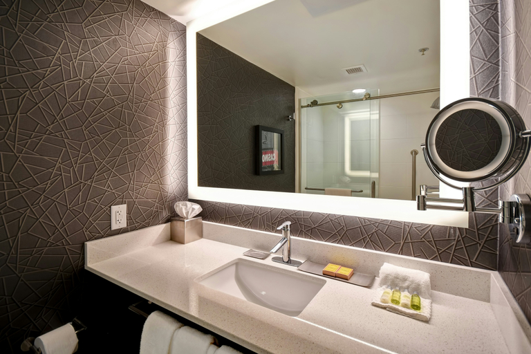 Bathroom 5, DoubleTree by Hilton Deadwood at Cadillac Jack', Lawrence