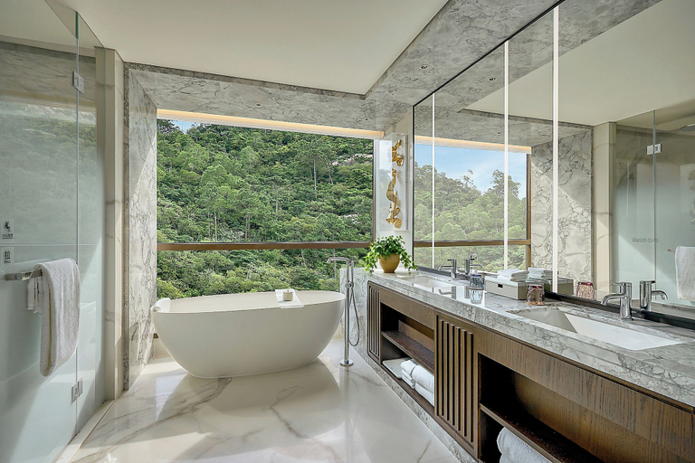 Bathroom 4, Grand Ocean View Hotel Zhuhai, Zhuhai