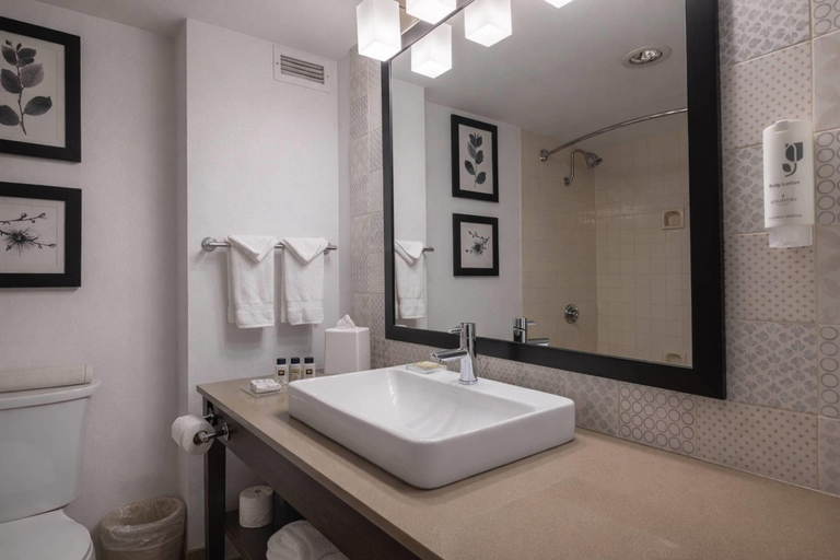 Bathroom 5, Country Inn & Suites by Radisson, Seattle-Bothell, WA, King
