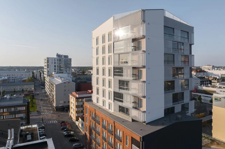 Exterior 3, New 2BR Apt with Sauna & Stunning Views, Northern Ostrobothnia