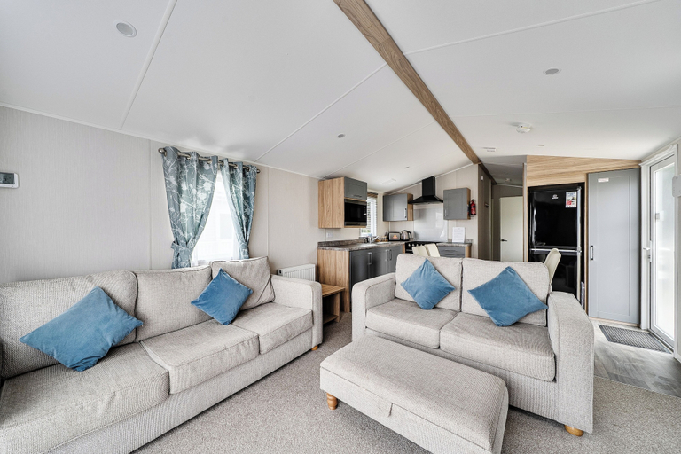 Living area 4, Primrose Valley 3-bed Caravan, Sleeps 8, Pets Ok, North Yorkshire