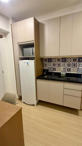 Private kitchen, NEX ONE PINHEIROS STUDIO MODERNO, São Paulo