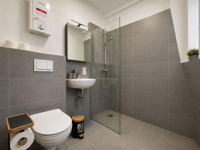 Bathroom 3, Zum Rheinberg - Rhein Studio, Rhein-Lahn-Kreis