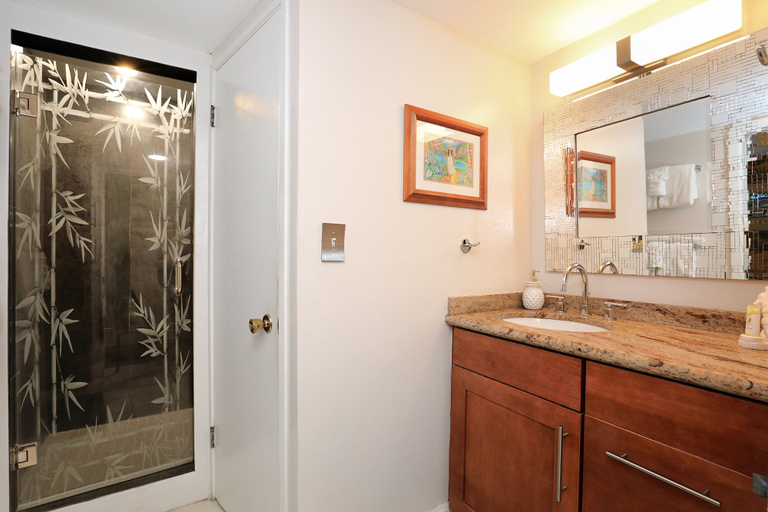 Bathroom, Sugar Beach Resort, #129 1 Bedroom Condo by RedAwning, Maui