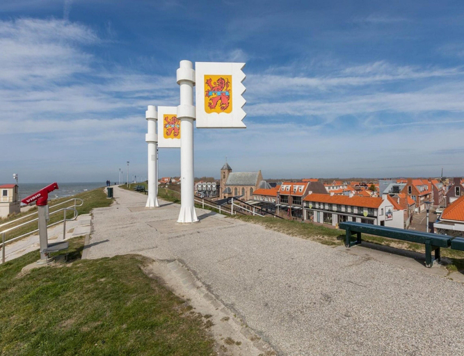 View from property 3, Coastal Escape w/ Sauna, Veere