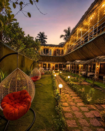 Terrace/patio 5, Basera At Palolem, South Goa