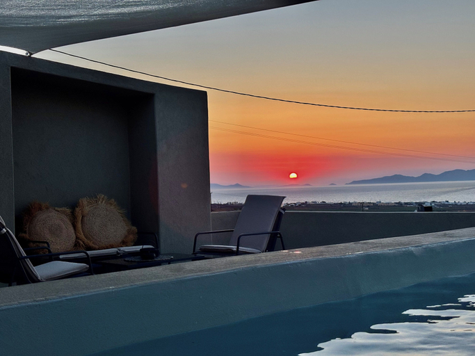 View from room, Bevimar Suites Private Unheated Jacuzzi, South Aegean
