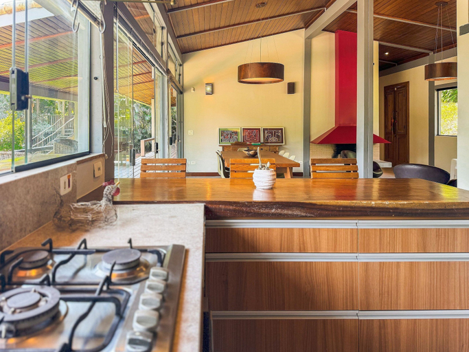 Food & Drinks 5, Casa térrea com piscina e cozinha de cinema | Granja Viana, Jandira
