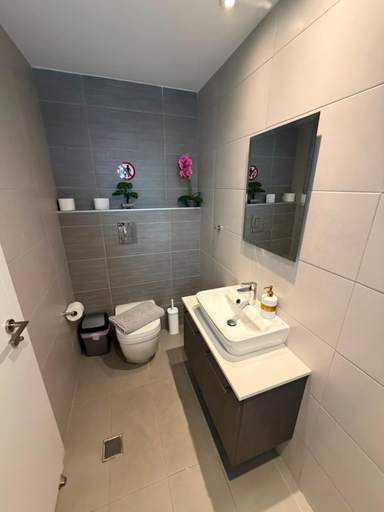 Bathroom 3, Majestic Sunset Salt Lake Views 300m from beach, Larnaca