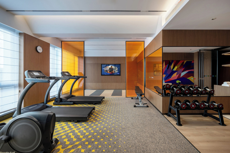 Fitness facility, Hampton by Hilton Hangzhou Jiubao, Hangzhou