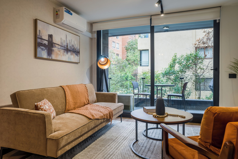Living area 3, Modern 2BR Providencia Oasis with Pool, Cordillera