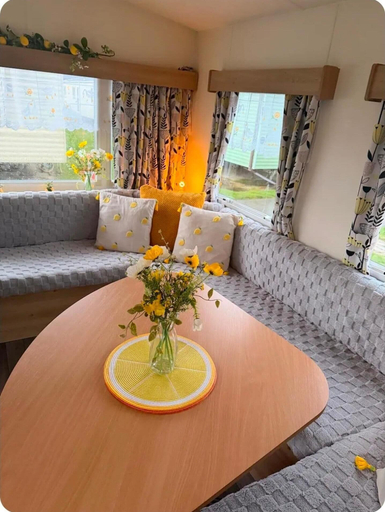 Living area 2, Caravan Tuscany 3 Bedrooms, Denbighshire