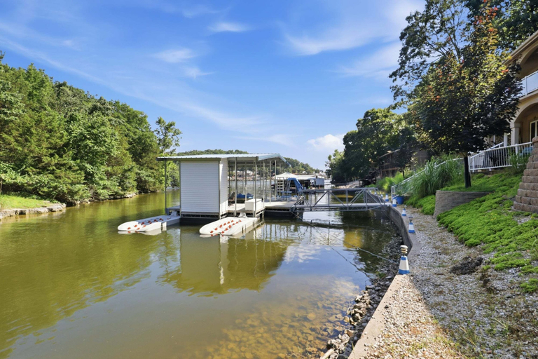 Exterior detail 4, Lakefront Cove Retreat With Private Dock, Slide & Room to Gather, Morgan