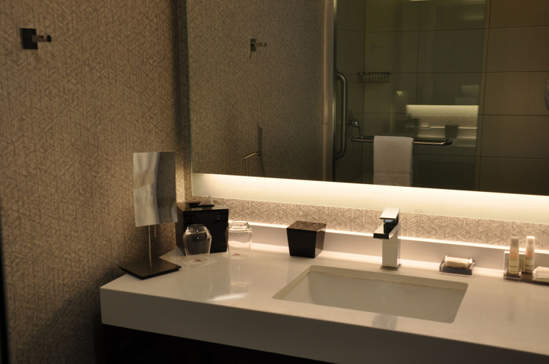 Bathroom 4, Chicago Marriott Schaumburg, Cook