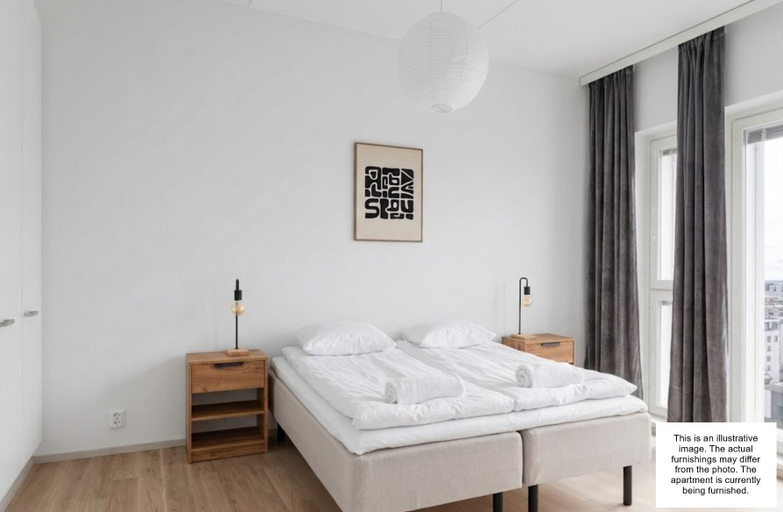 Room 2, New 2BR Apt with Sauna & Stunning Views, Northern Ostrobothnia