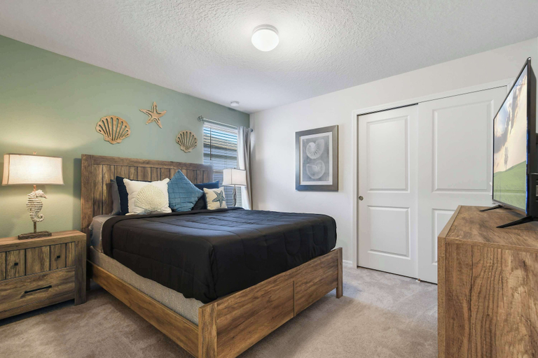 Bedroom 3, Comfort & Luxury Near Orlando Attractions, Polk