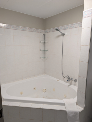 Bathroom 4, Lumina Motel Gladstone (Formerly Camelot Motel), Gladstone