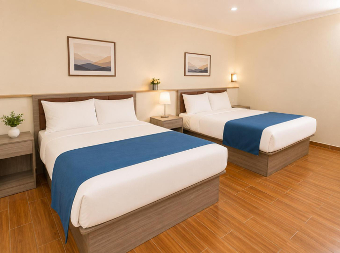 Bedroom 2, Hotel Asia Pacifico, Santiago