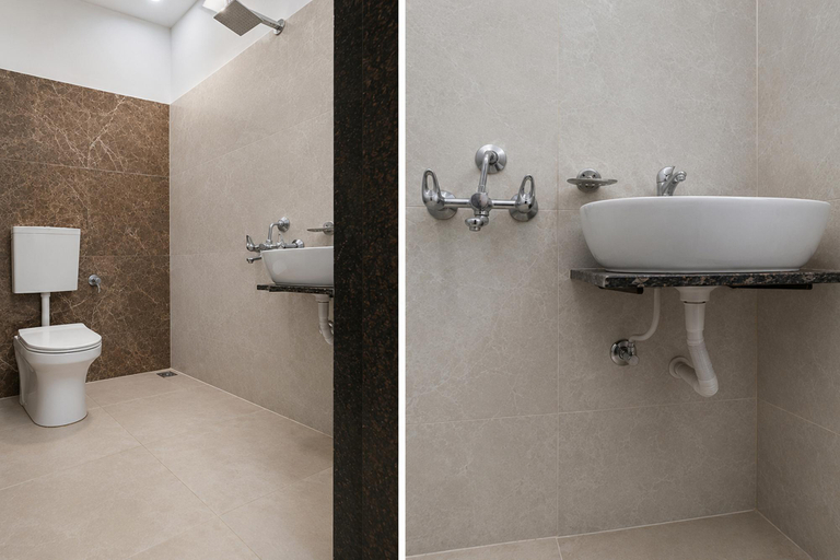 Bathroom 5, Fabhotel Shree I, Indore