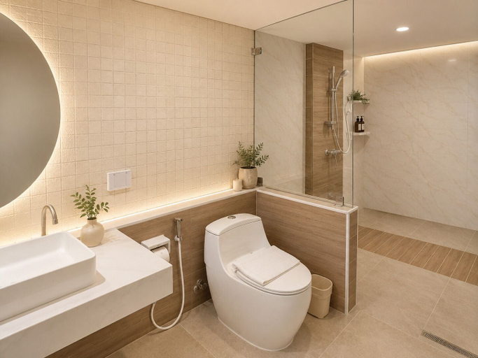 Bathroom 4, Chanaplace Lanna, Muang Chiang Mai