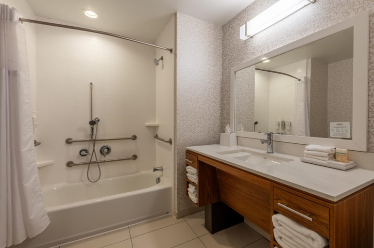 Bathroom 5, Home2 Suites Raynham/Taunton, MA, Bristol