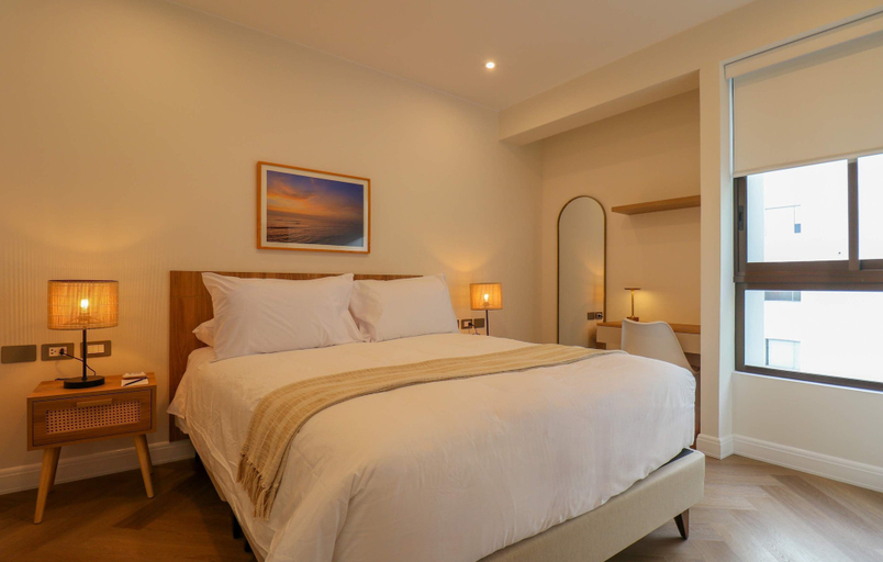 Room 3, w Designer 2BR Stay w Balcony in Miraflores, Lima