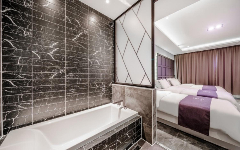 Bedroom, Ansan Rosabell Hotel, Ansan