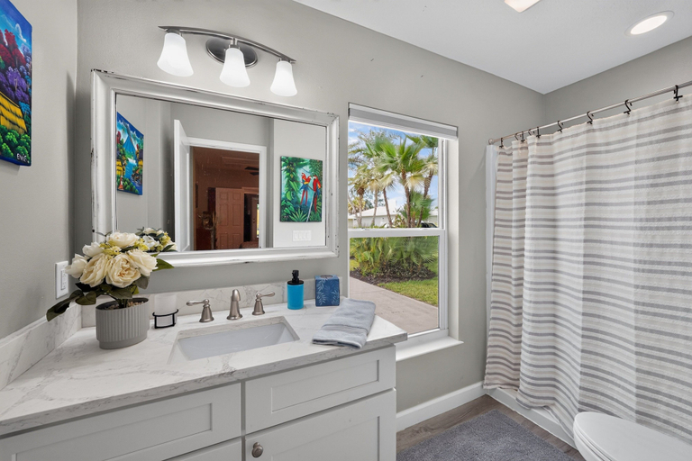 Bathroom 2, Chef's Kitchen Family Basecamp Vero Beach 2 Bedroom Home, Indian River