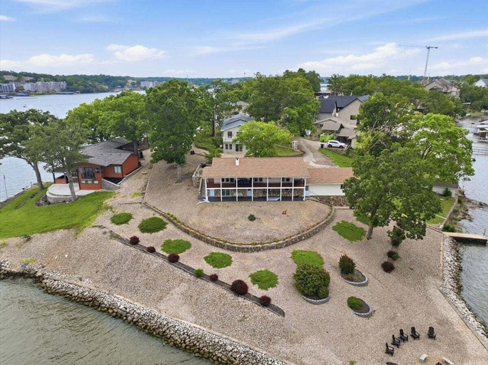Exterior 2, Lakehouse 19 w/ Dock, Boat & PWC Slips, Views, Game Room, Fire Pit & 2-story Deck, Camden