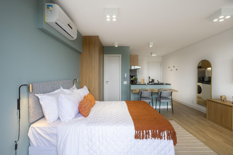 Bedroom 3, Parque Jockey by Viva - Predio com facil acesso a Pinheiros e ao Butanta, São Paulo