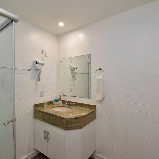 Bathroom 2, Apart 1803 - Curitiba Centro, Curitiba