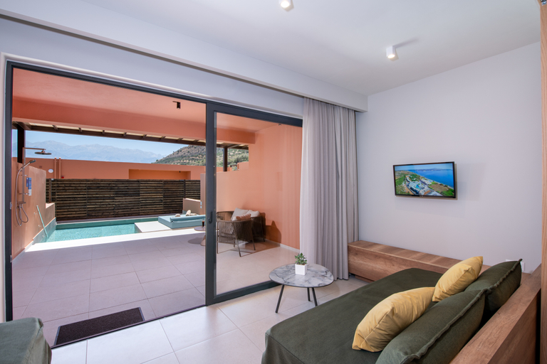 Bedroom 3, Kiani Beach Resort, Crete