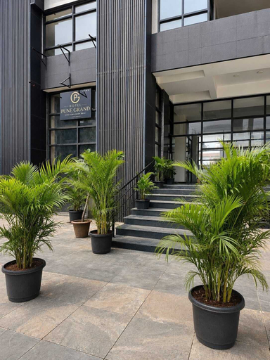 Exterior detail, HOTEL PUNE GRAND, Pune
