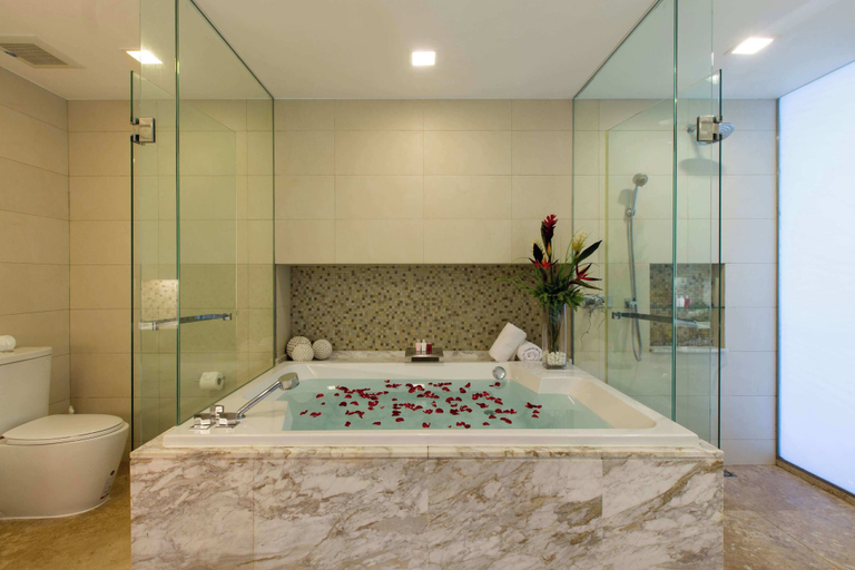 Bathroom 4, The Heights Penthouse 3bedroom A2 near Kata Beach, Phuket Island