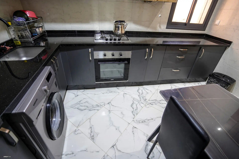Interior 2, Charming 2-bedroom Apartment in Martil With City Views, Tétouan