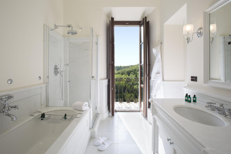 Bathroom 4, Wine Resort Dievole, Siena